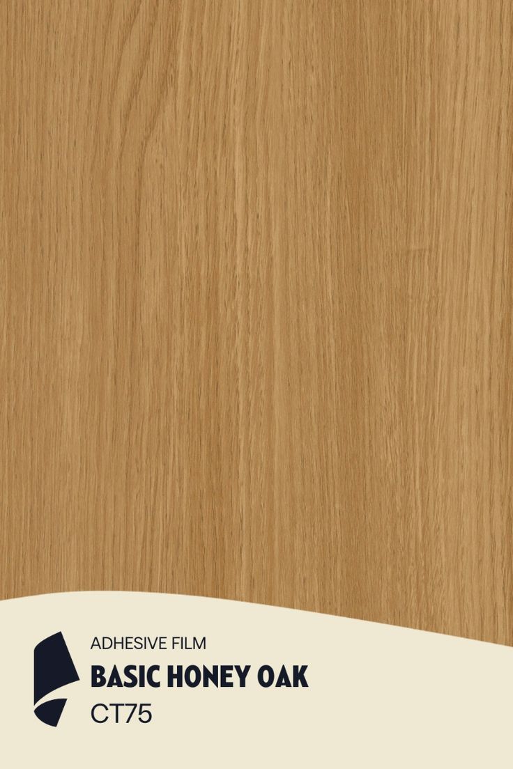 Échantillon de film décoratif Coverstyl Basic Honey Oak CT75